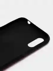 Красный чехол для Samsung A01, под кожу, силиконовый