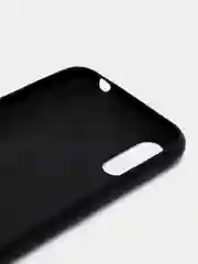 Зеленый чехол для Samsung A01, под кожу, силиконовый