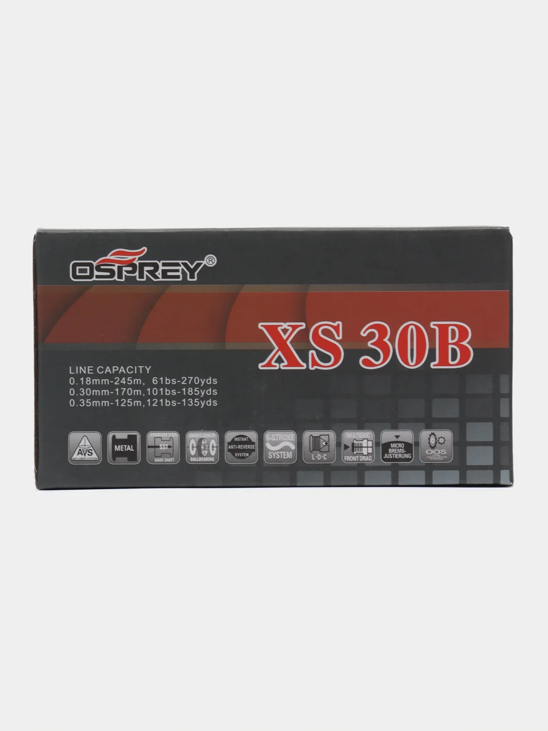 Алый катушка для спиннинга XS 30B, рыболовная, безынерционная, фидерная карповая
