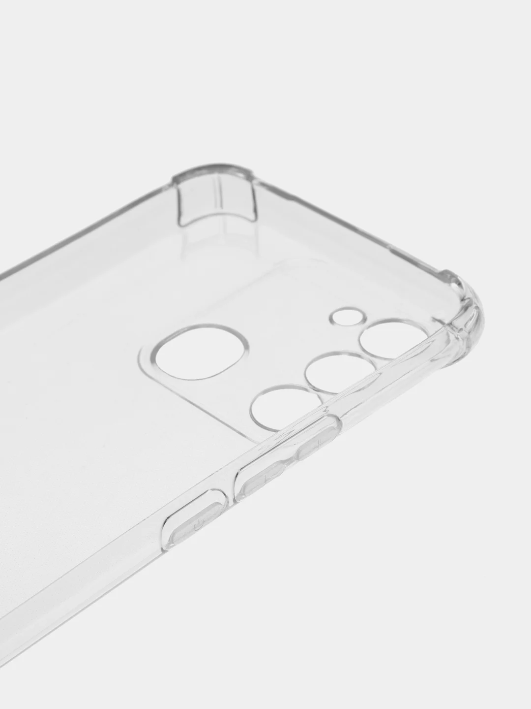 Силиконовый, прозрачный, усиленный чехол Tecno Camon 19/19pro