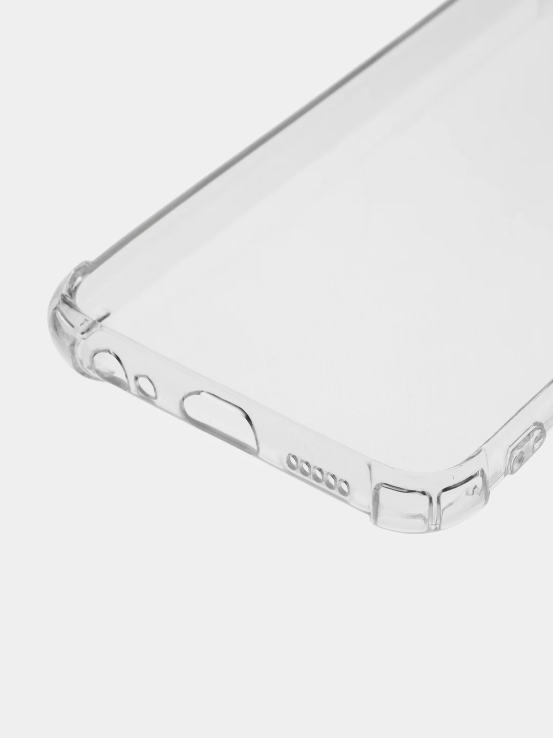 Силиконовый, прозрачный, усиленный чехол Tecno Camon 19/19pro