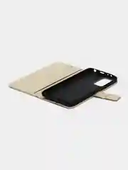 Золотой чехол-книжка с магнитной застежкой для Xiaomi Redmi Note 10 Pro / 10 Pro Max (Ноут 10 Про)