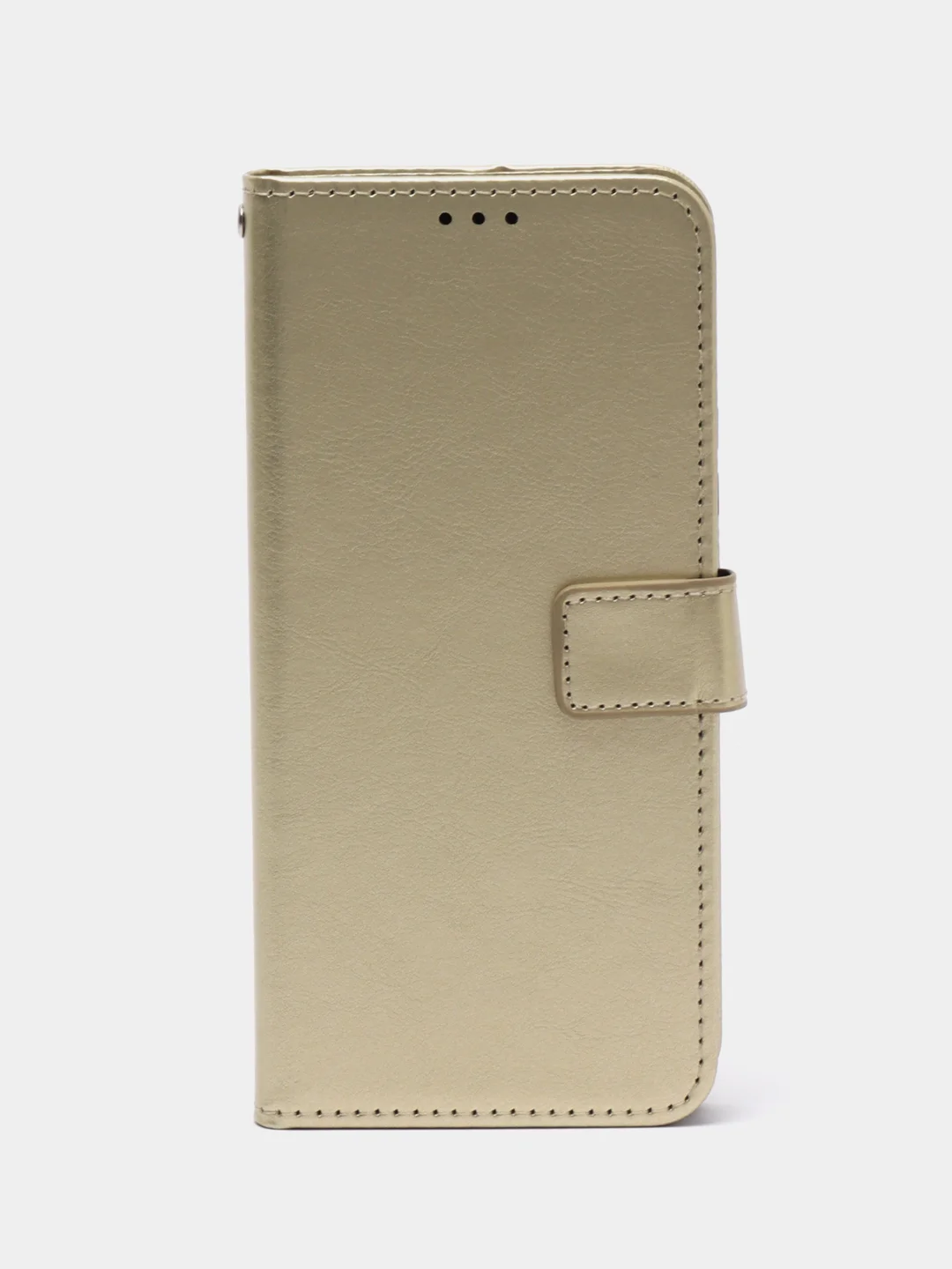 Золотой чехол-книжка с магнитной застежкой для Xiaomi Redmi Note 10 Pro / 10 Pro Max (Ноут 10 Про)