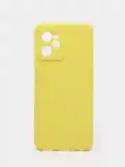 Лимонный чехол для Realme C35 (Реалми С35), силиконовый, матовый