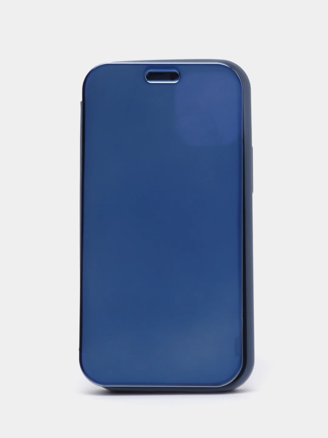 Темно-синий чехол-книжка с прозрачным окном iPhone 7/8/SE(2020)/X/XS MAX/XR/11/11 PRO Max/12/12PRO