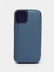 Темно-синий чехол-книжка с прозрачным окном iPhone 7/8/SE(2020)/X/XS MAX/XR/11/11 PRO Max/12/12PRO