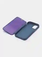 Темно-синий чехол-книжка с прозрачным окном iPhone 7/8/SE(2020)/X/XS MAX/XR/11/11 PRO Max/12/12PRO