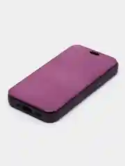 Фиолетовый чехол-книжка с прозрачным окном iPhone 7/8/SE(2020)/X/XS MAX/XR/11/11 PRO Max/12/12PRO