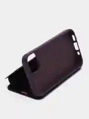 Фиолетовый чехол-книжка с прозрачным окном iPhone 7/8/SE(2020)/X/XS MAX/XR/11/11 PRO Max/12/12PRO