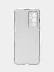 Прозрачный чехол OnePlus 9RT 5G (ВанПлас 9РТ 5Джи), прозрачный, силиконовый, с защитой камеры