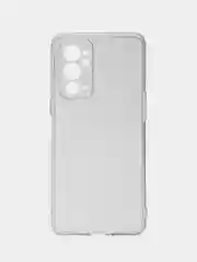 Прозрачный чехол OnePlus 9RT 5G (ВанПлас 9РТ 5Джи), прозрачный, силиконовый, с защитой камеры