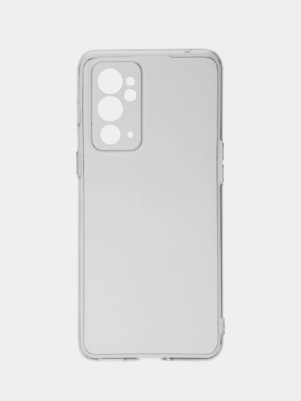 Чехол OnePlus 9RT 5G (ВанПлас 9РТ 5Джи), прозрачный, силиконовый, с защитой камеры