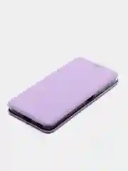 Сиреневый чехол-книжка для Honor X8A, Хонор Х8А