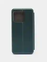 Зеленый чехол-книжка для Honor X8A, Хонор Х8А