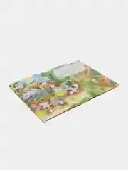 Горчичный книга со сказками для малышей, мягкая обложка, офсет, 14*20 см, 14 стр