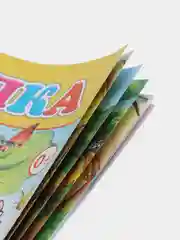 Горчичный книга со сказками для малышей, мягкая обложка, офсет, 14*20 см, 14 стр