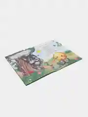 Зеленый книга со сказками для малышей, мягкая обложка, офсет, 14*20 см, 14 стр