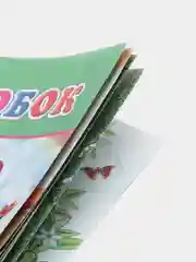 Зеленый книга со сказками для малышей, мягкая обложка, офсет, 14*20 см, 14 стр