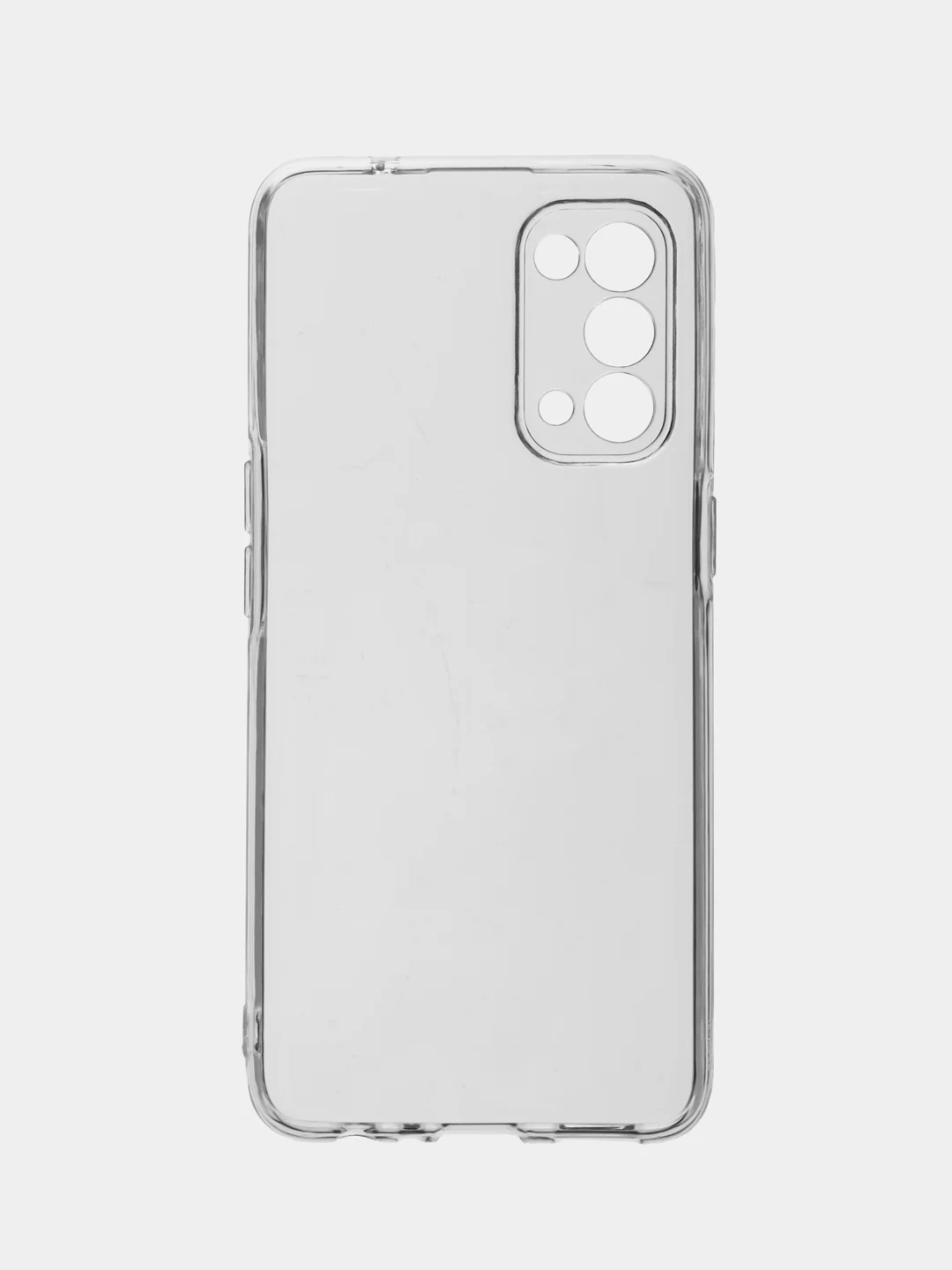 Прозрачный чехол Oppo Reno 5 / Find X3 Lite, прозрачный, силиконовый, с защитой камеры