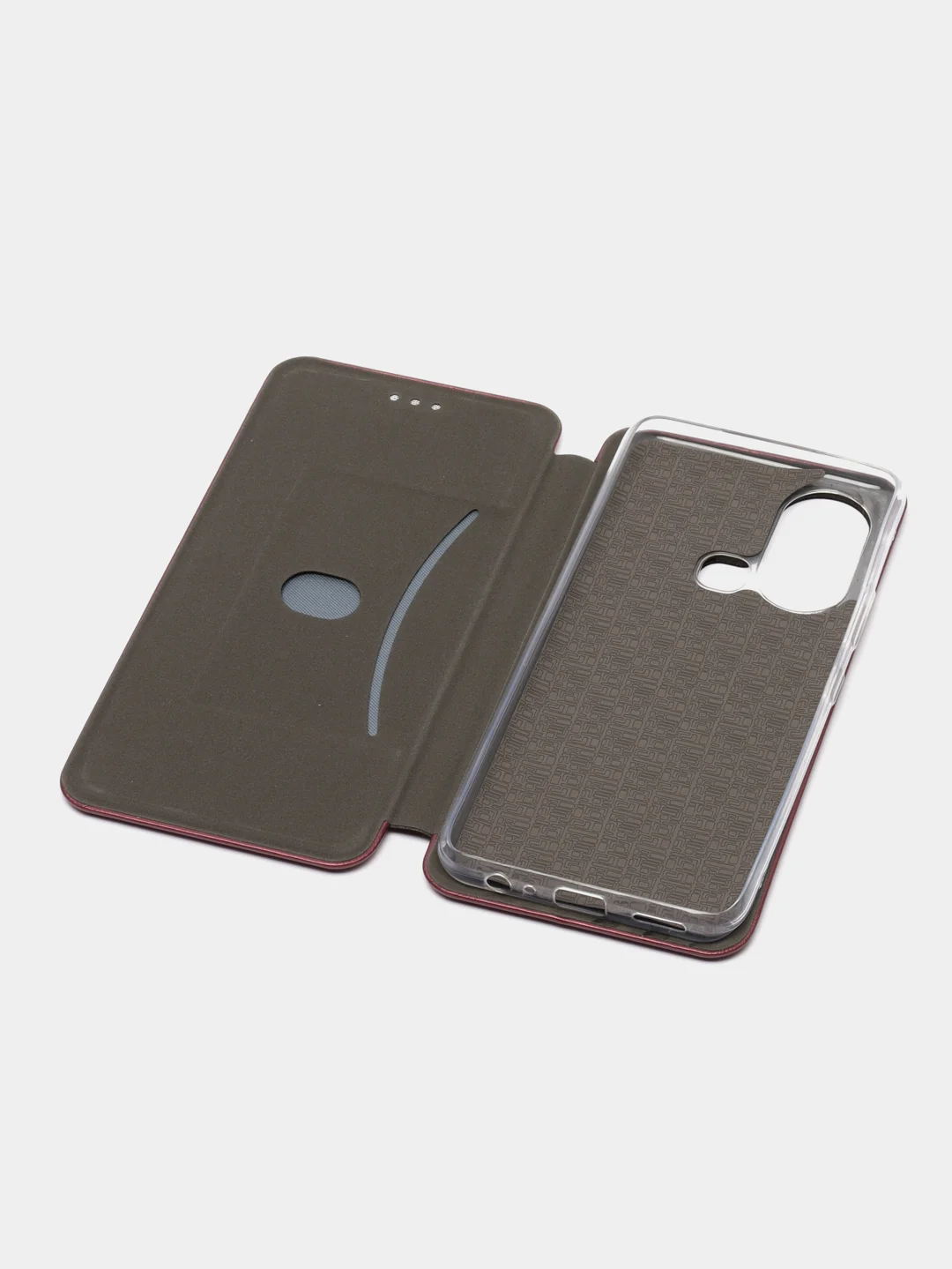 Пурпурный чехол-книжка для Infinix Hot 11S
