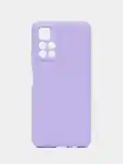 Сиреневый чехол силиконовый для Xiaomi Poco M4 Pro 5G, Redmi Note 11 5G, Сяоми Поко М4 Про 5G