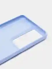 Небесно-голубой чехол силиконовый для Samsung Galaxy S21 Ultra, Самсунг Галакси С21 Ультра, Silicone Cover