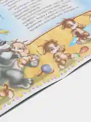 Золотой книга со сказками для малышей, мягкая обложка, офсет, 14*20 см, 14 стр