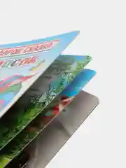 Вишнёвый книга со сказками для малышей, картон, 15*21, 5 см, 8 стр