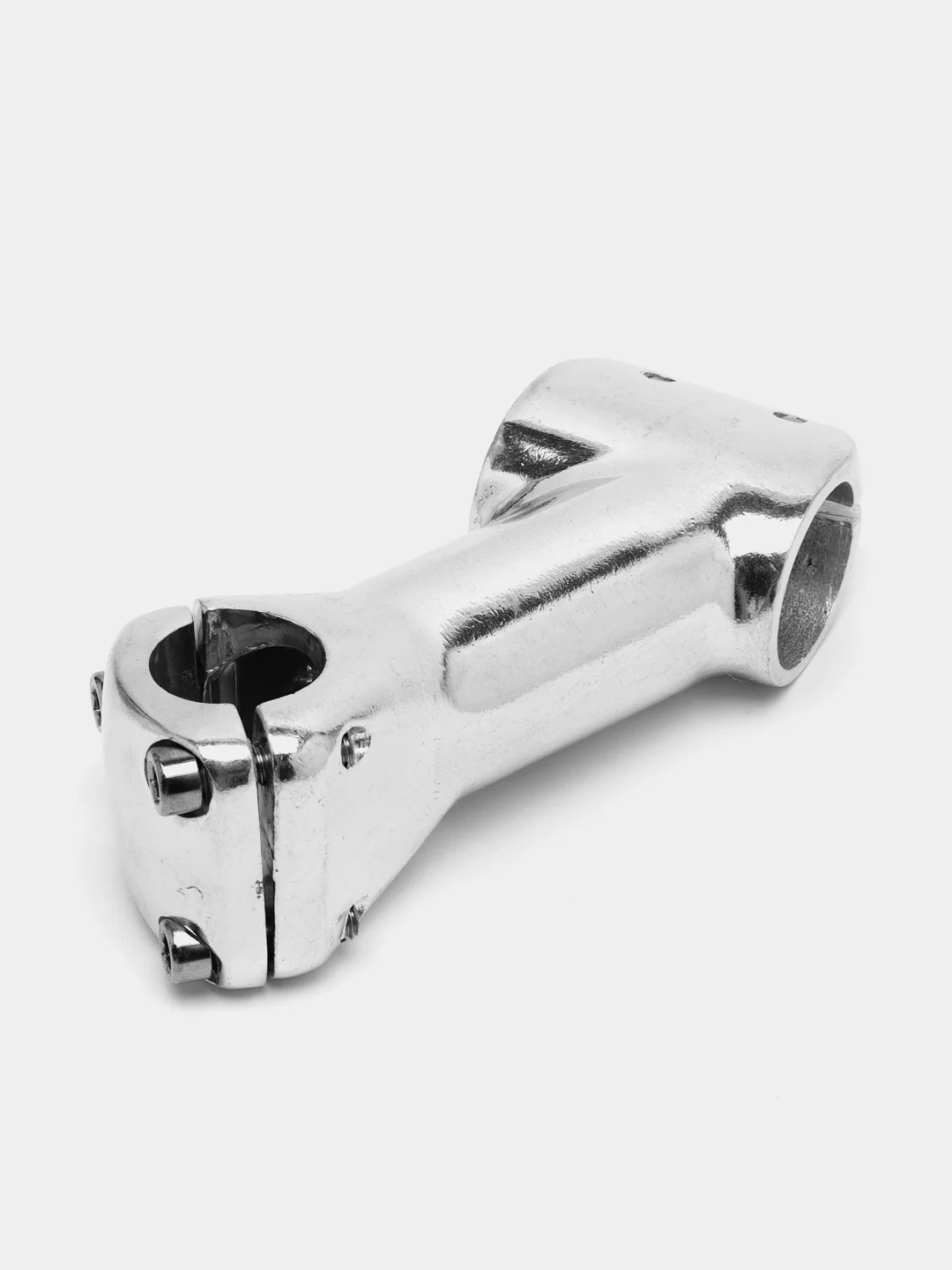 Вынос руля вело безрезьбовая вилка 1-1/8" (28.6 x 25.4 x 90 мм) хром
