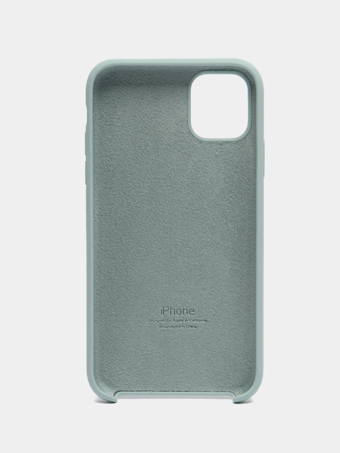 Мятный чехол Silicone Case для iPhone 11