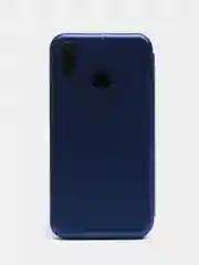Темно-синий чехол книжка для Huawei Honor 8X, Хуавей Хонор 8Х