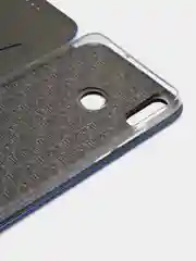Темно-синий чехол книжка для Huawei Honor 8X, Хуавей Хонор 8Х