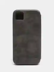Серый чехол-книжка Huawei Honor 9A, 9C, P40 Lite E, 9S, Y5P, Y6 2019, 8A, P30 Lite