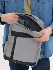 Серый рюкзак для ноутбука