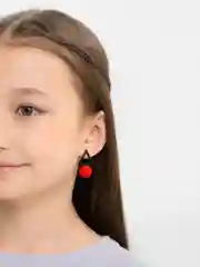Аметистовый серьги женские из ассимметрических фигур
