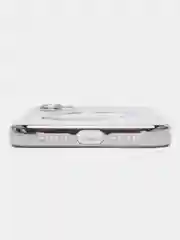 Серебряный чехол MagSafe Apple iPhone, Айфон 11, 12, 13, 14, Pro Max с защитой камеры, магсейф