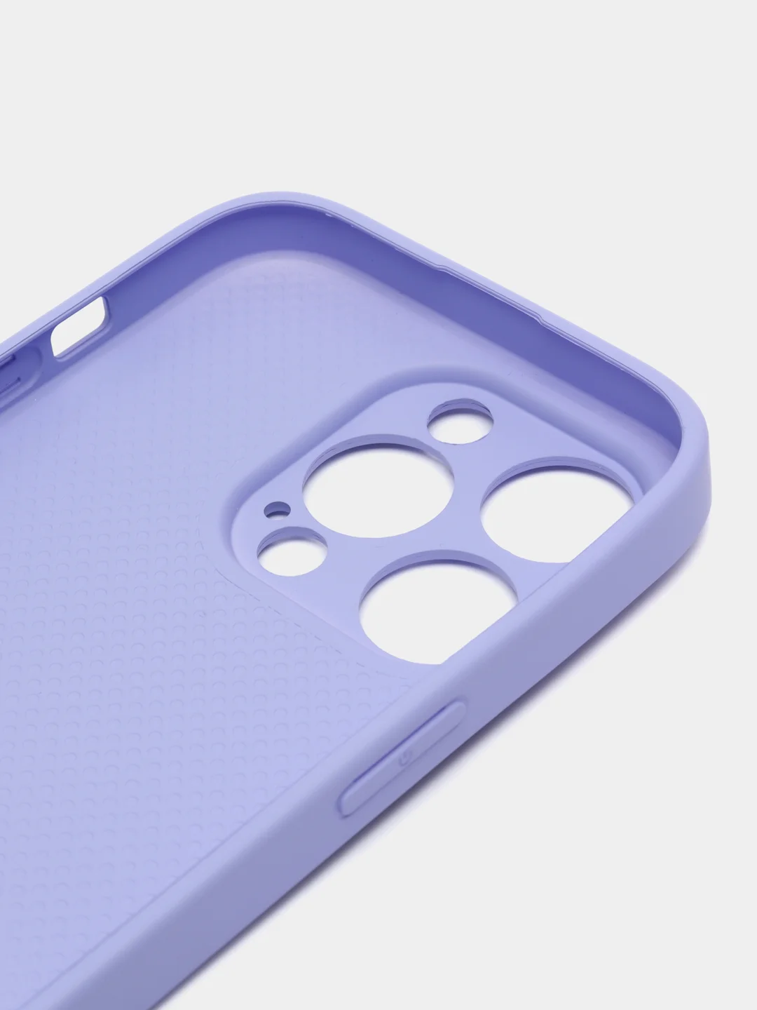 Лавандовый чехол для iPhone, силиконовый, со стеклянной панелью