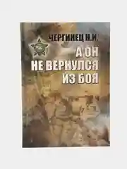 Книга А он не вернулся из боя. Чергинец Н.И. Приключенческая литература для взрослых