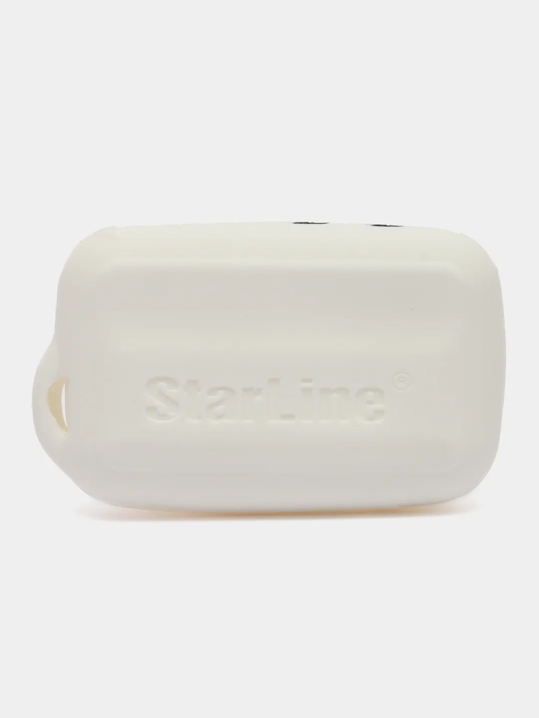 Белый чехол для брелока сигнализации Starline E90, силиконовый