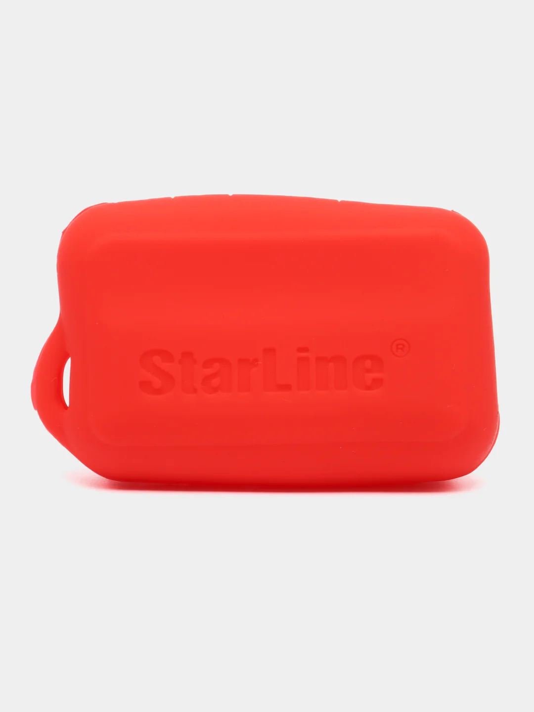 Красный чехол для брелока сигнализации Starline E90, силиконовый