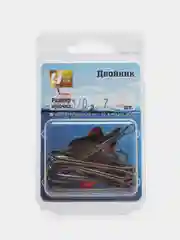Крючки рыболовные Двойник Long 1, 1/0, 2/0