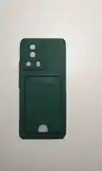 Угольный чехол Xiaomi MI 13 Lite, с защитой камеры, карман для пластиковой карты