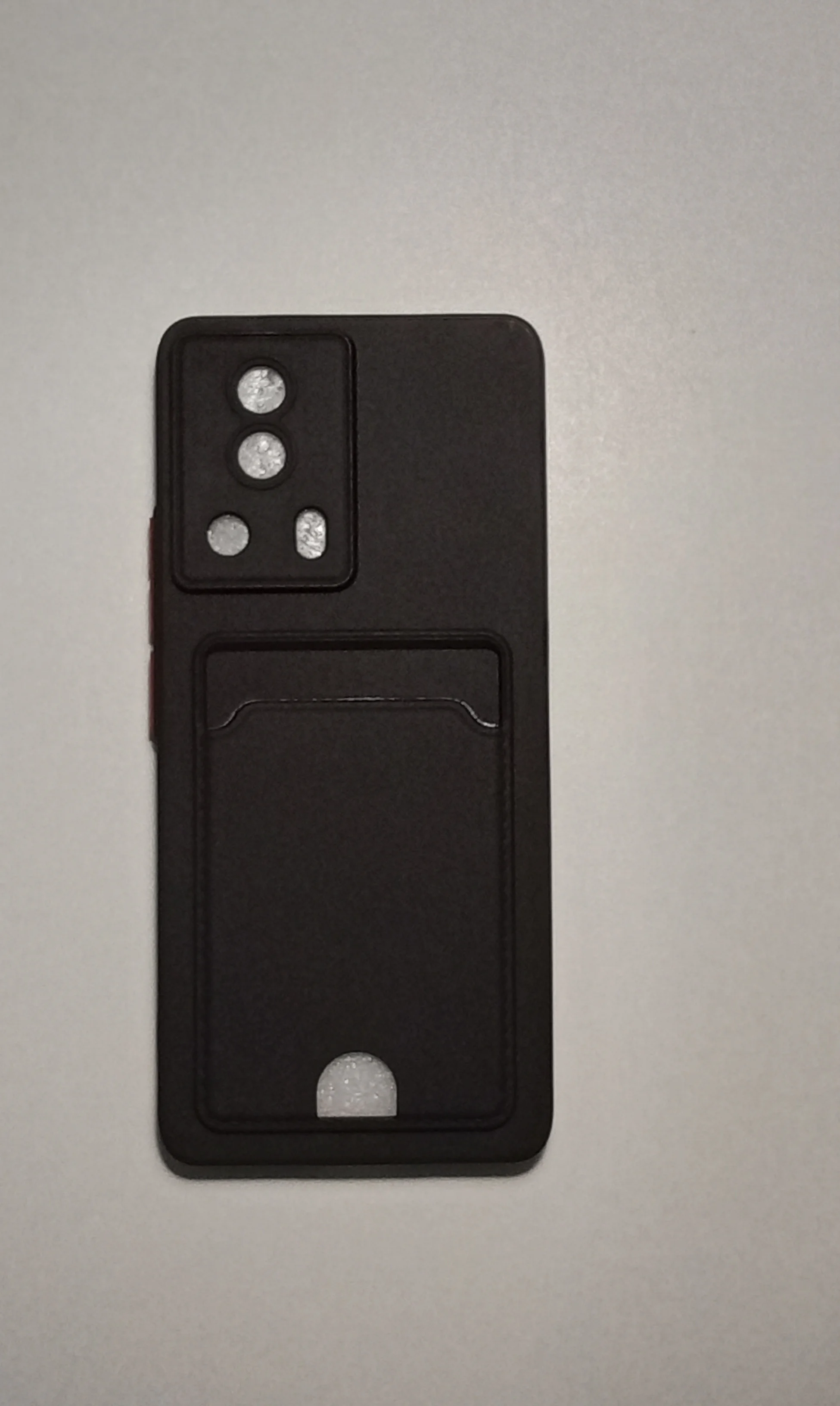 Черный чехол Xiaomi MI 13 Lite, с защитой камеры, карман для пластиковой карты