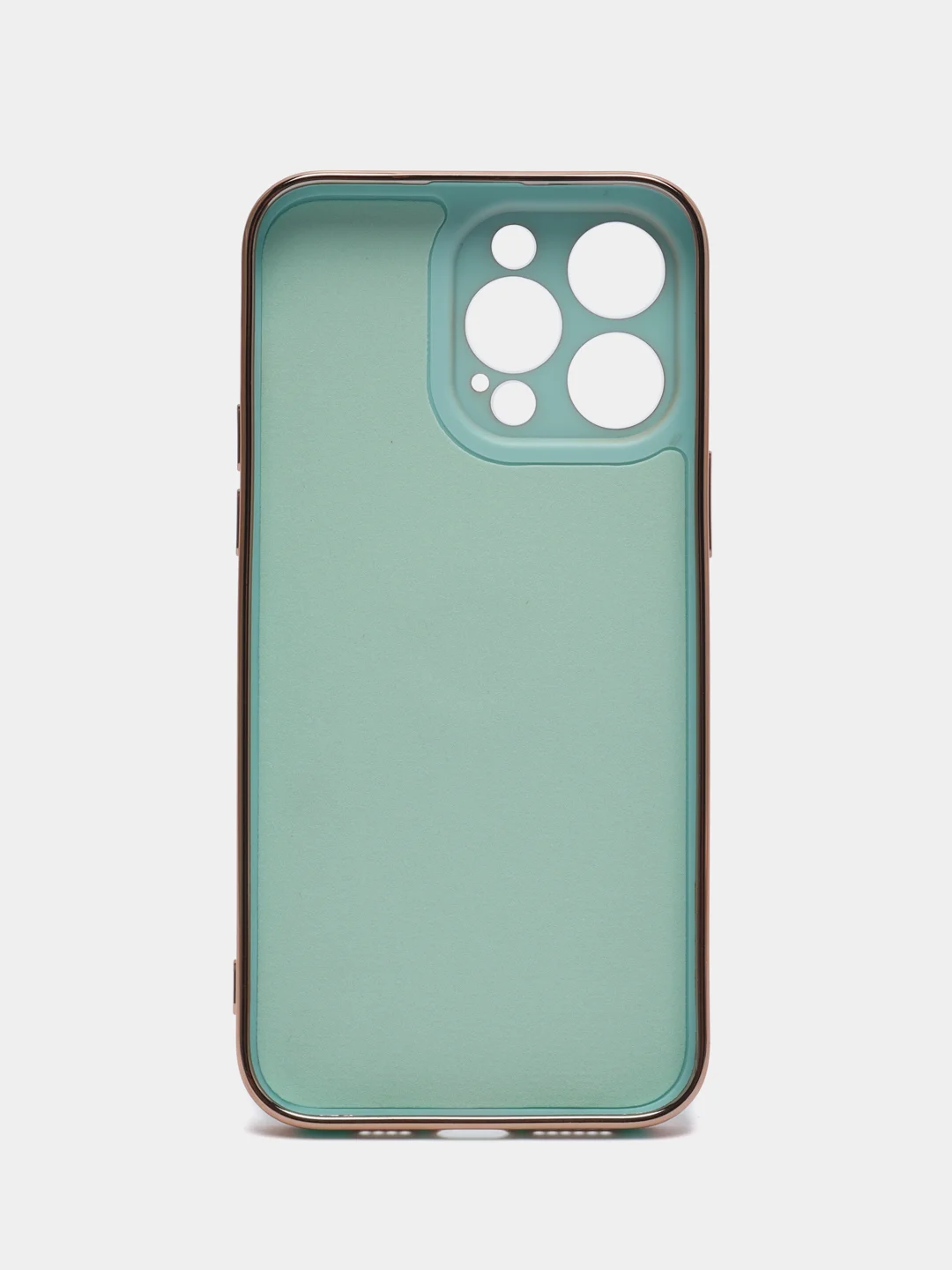 Бирюзовый чехол на IPhone 14 14 plus 14 pro 14 pro max айфон с кольцом-держателем