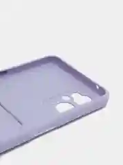 Сиреневый чехол для Realme 9i / Oppo A96 (Реалми 9 ай / Оппо А96), с карманом для карт