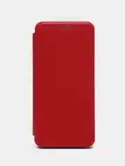 Красный чехол-книжка для Tecno POP 6 Pro (Техно Поп 6 ПРО)