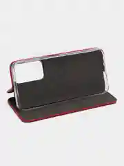 Красный чехол-книжка для Tecno POP 6 Pro (Техно Поп 6 ПРО)
