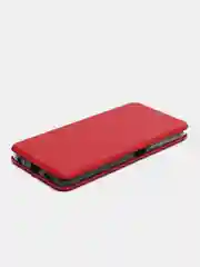 Красный чехол-книжка для Tecno POP 6 Pro (Техно Поп 6 ПРО)