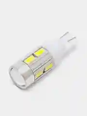 Белый светодиодные Габаритные лампочки W5W T10 LED подцветка салона и фар