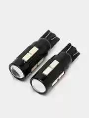 Серый металлик светодиодная лампа W5W T10 / Габаритные огни LED